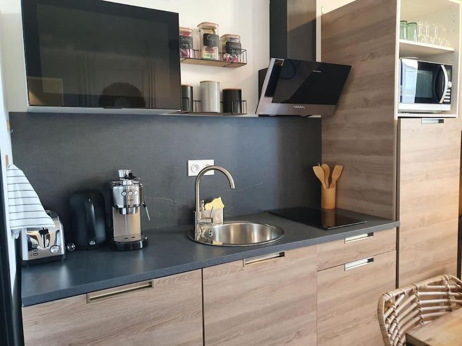 -garrigue- Face A La Cite Medievale Terrasse Classe 4☆ Apartment